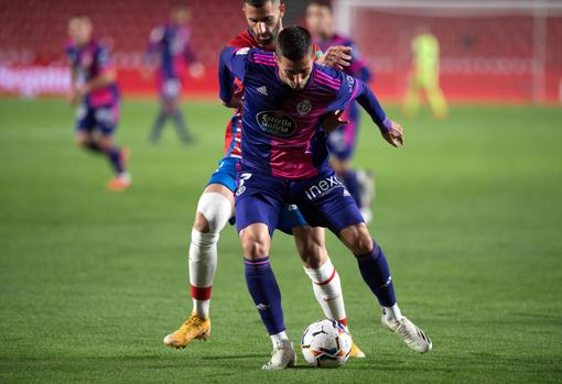 Sergi Guardiola, delantero centro del Valladolid.