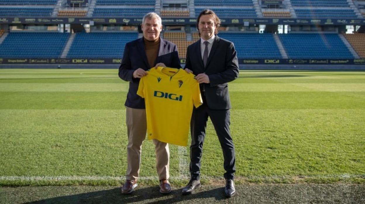DIGI se convierte en nuevo patrocinador principal del Cádiz CF.