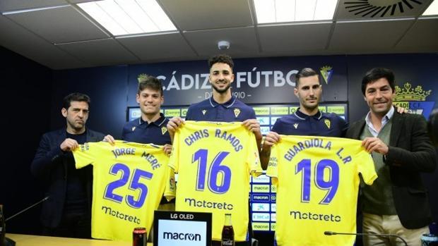 Jorge Meré se estrena en la convocatoria del Cádiz CF