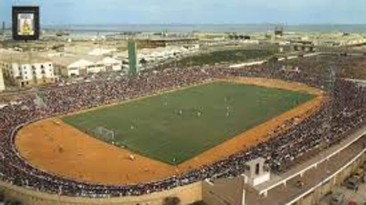 Imagen del vetusto Estadio Carranza.