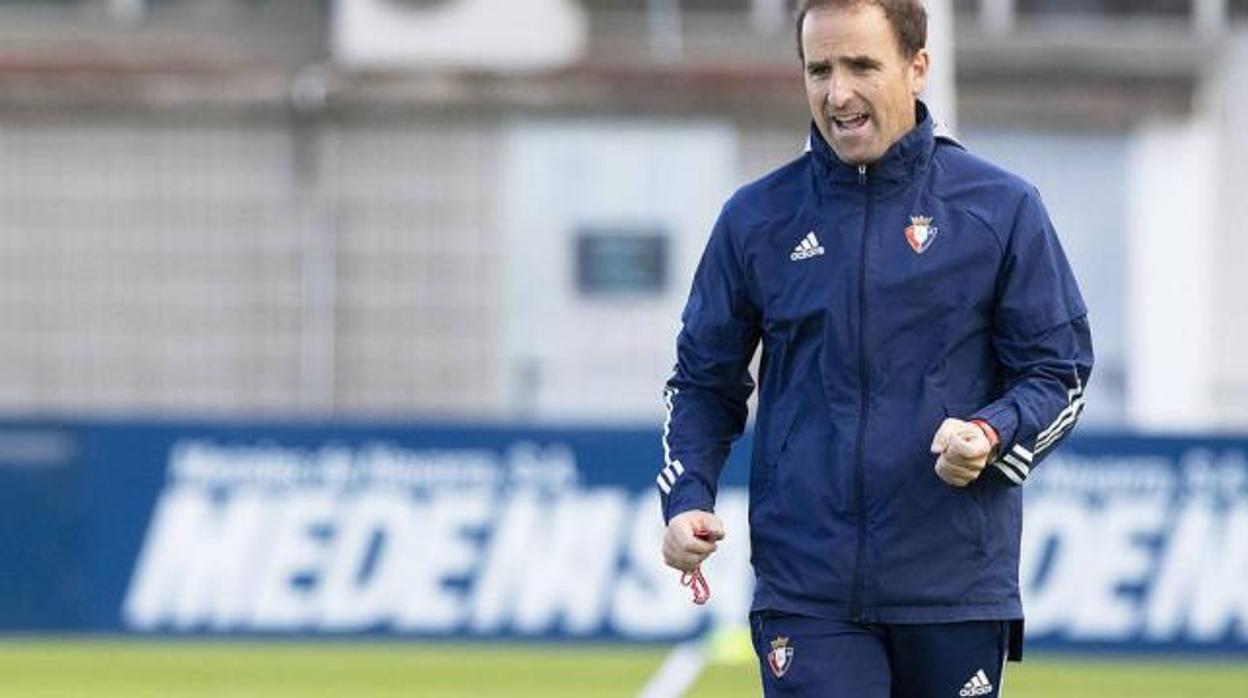 Jagoba Arrasate, entrenador de Osasuna