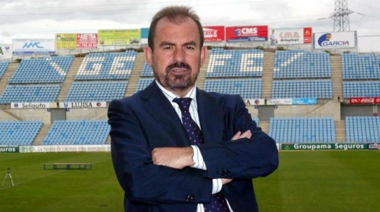 Ángel Torres, presidente del Getafe