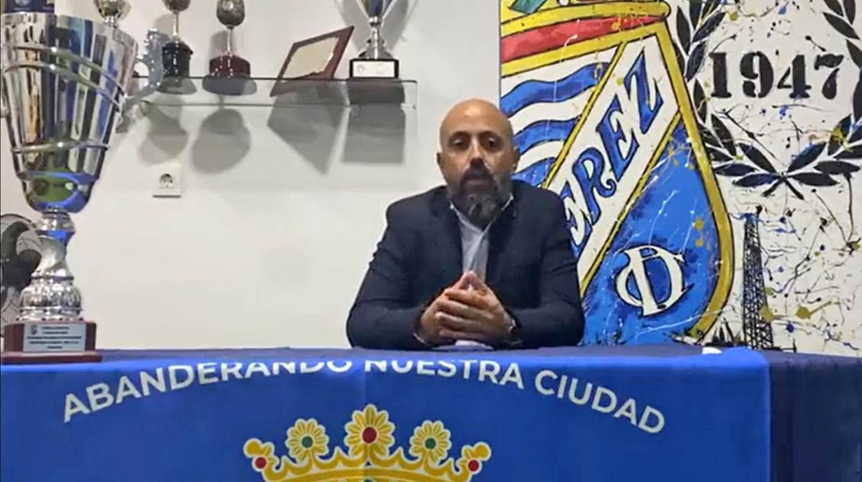 juan luis gil, presidente del xerez cd.