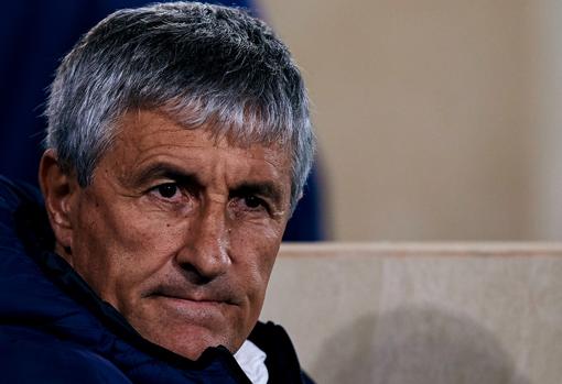 Quique Setién, entrenador del Villarreal.