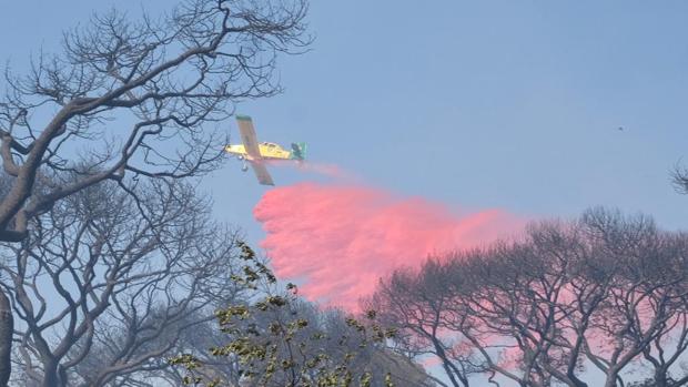 El Trofeo, con un ojo puesto en la evolución del incendio
