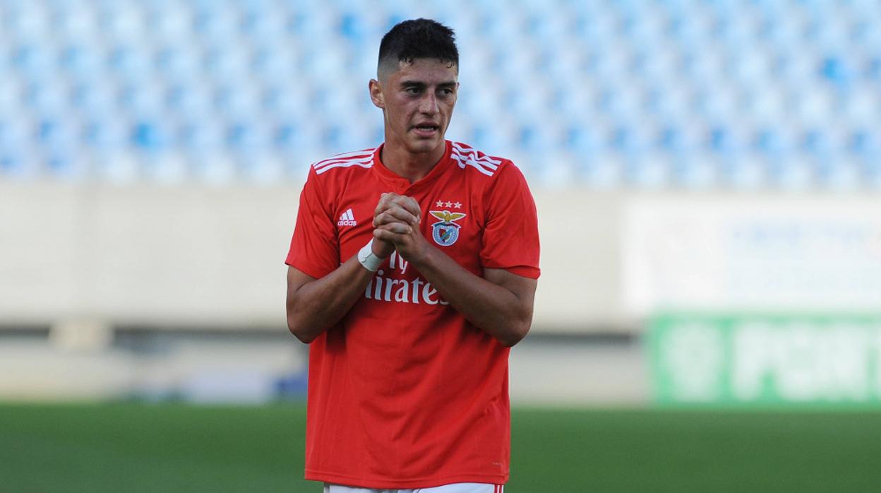 Gouveia, con el Benfica.