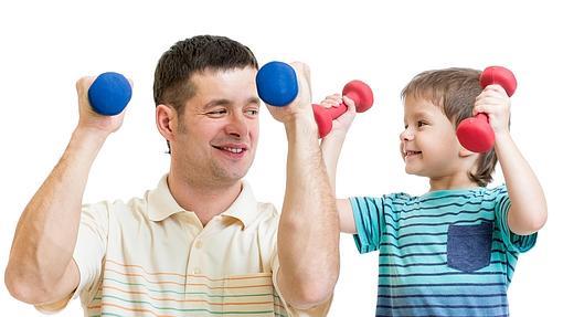 El ejemplo es la mejor forma de fomentar el ejercicio en los niños