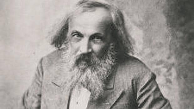 El químico ruso, Dmitri Mendeléyev , creador del sistema peródico de los elementos