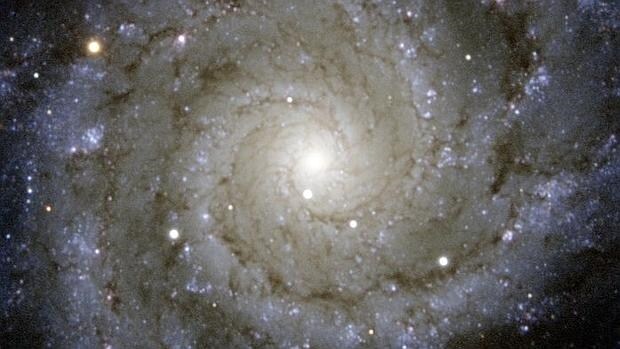 La galaxia espiral M74, a 30 millones de años luz de distancia