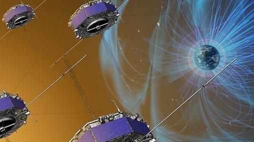 Satélites de la misión MMS, de la NASA