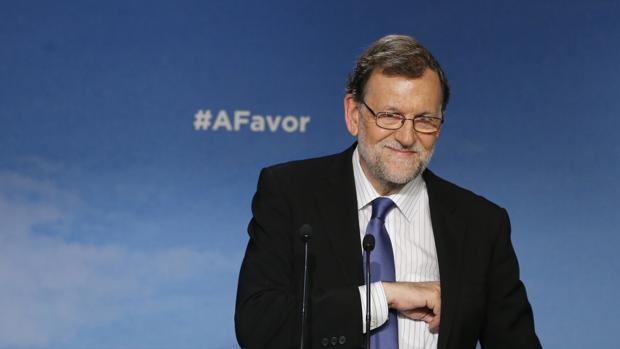 Rajoy, en la rueda de prensa tras presidir el Comité Ejecutivo Nacional
