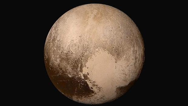 El «corazón» de Plutón, visto por la New Horizons