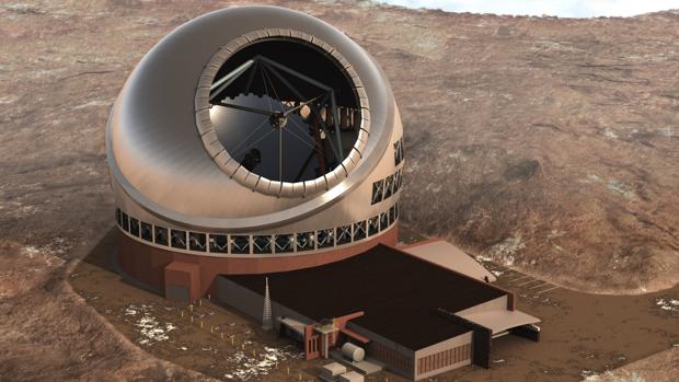 La construcción del telescopio está paralizada judicialmente por una disputa con los indígenas de Maunakea, Hawái