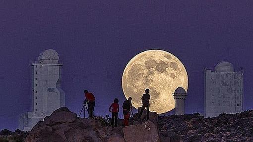 Hermosa Luna en Tenerife