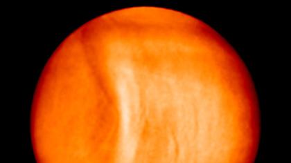 La gigantesca onda vista en Venus por la sonda japonesa Akatsuki