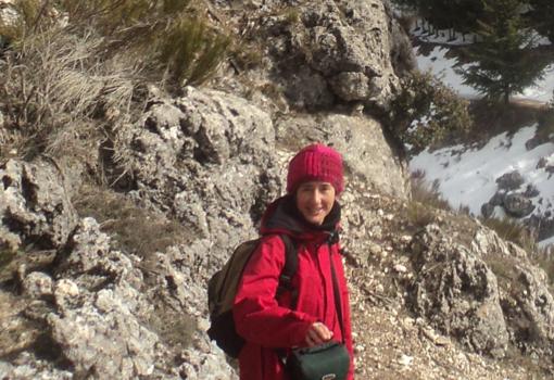 La ingeniera de montes Reyes Alejano