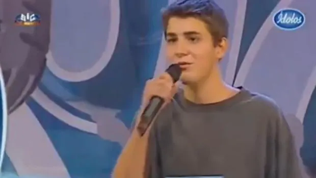Salvador Sobral, cuando tenía 19 años en la versión portuguesa de «Pop idol»