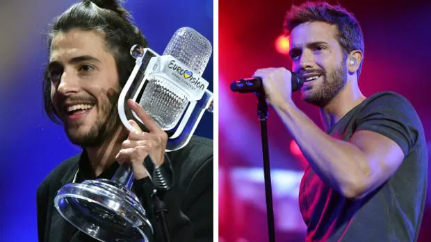 Pablo Alborán canta el tema ganador de Eurovisión 2017 y lo sube a Instagram
