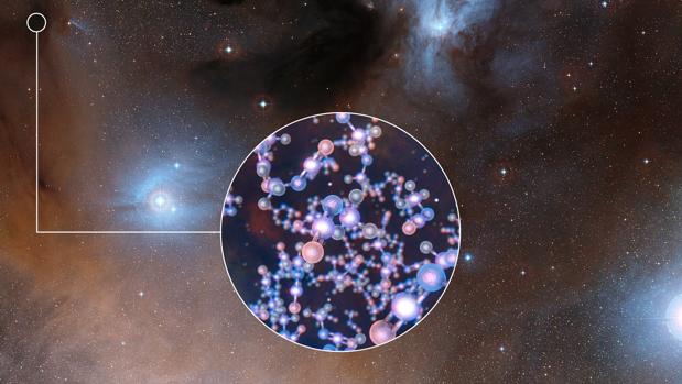 El telescopio ALMA detecta isocianato de metilo alrededor de estrellas jóvenes de tipo solar