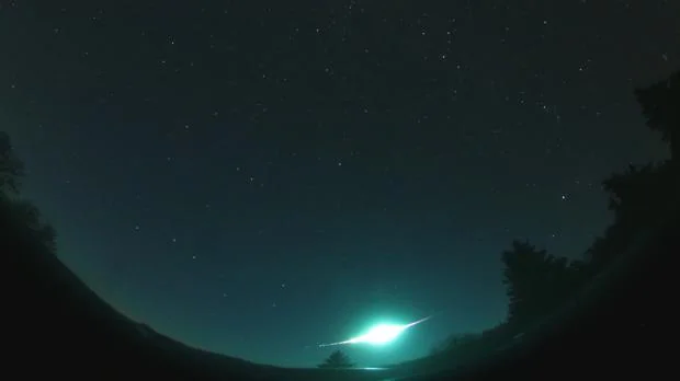 Un bólido detectado el 31 de octubre durante la lluvia de estrellas de las Táuridas