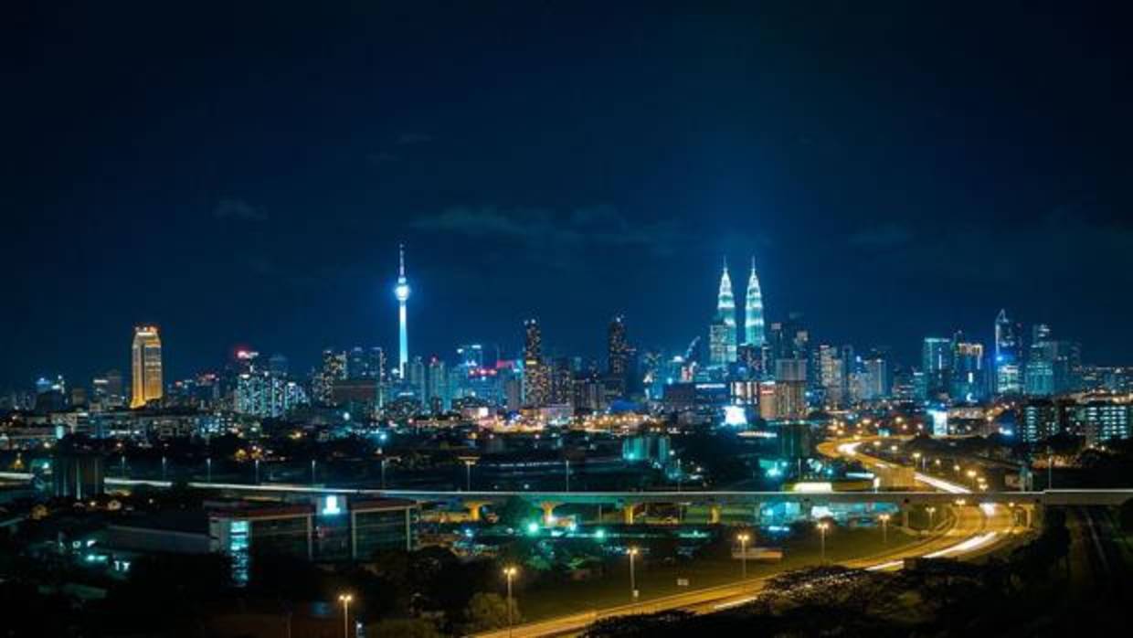 Vista aérea de Kuala Lumpur