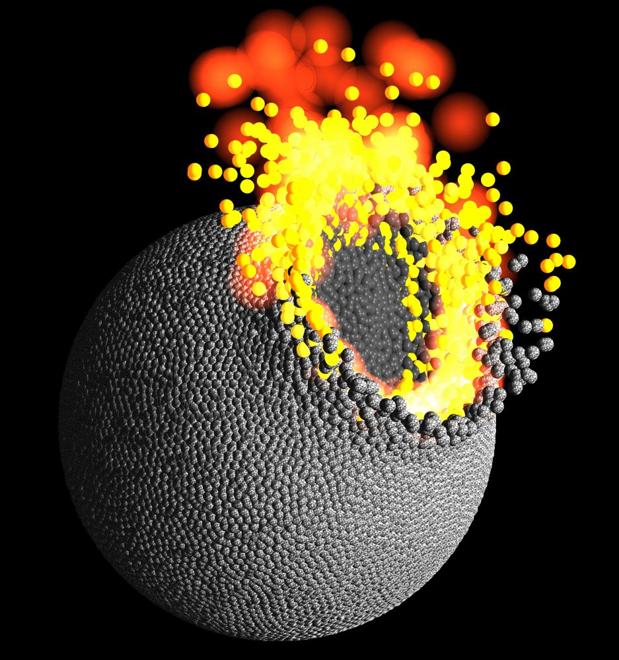 La mitad de la Tierra salió evaporada