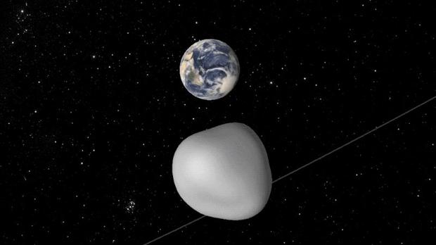 Astrónomos de todo el mundo, pendientes de un asteroide de 15 metros que roza esta tarde la Tierra