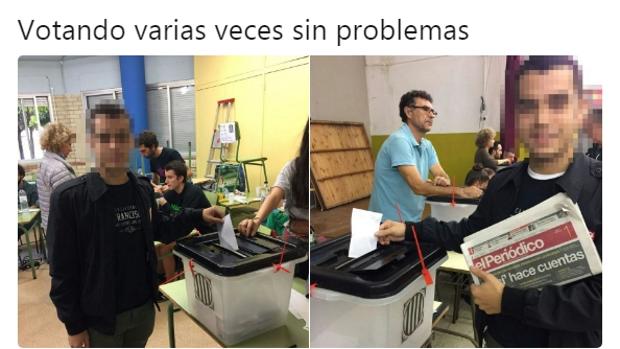 Sociedad Civil demuestra que se puede votar varias veces en colegios distintos