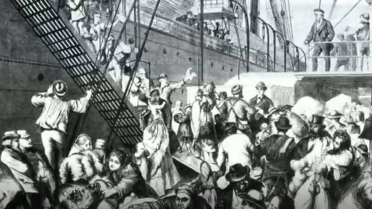 Cinco millones de alemanes emigraron al otro lado del Atlántico en el siglo XIX