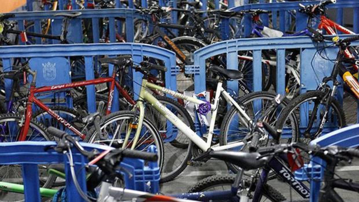 Depósito de bicicletas de Policía Municipal de Pamplona