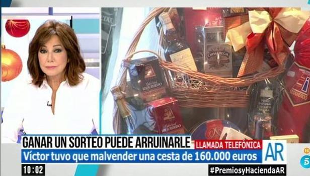 Un hombre se arruina tras ganar una cesta de Navidad en un sorteo