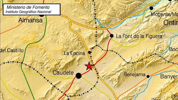 Un terremoto de magnitud 4 hace temblar Caudete (Albacete)