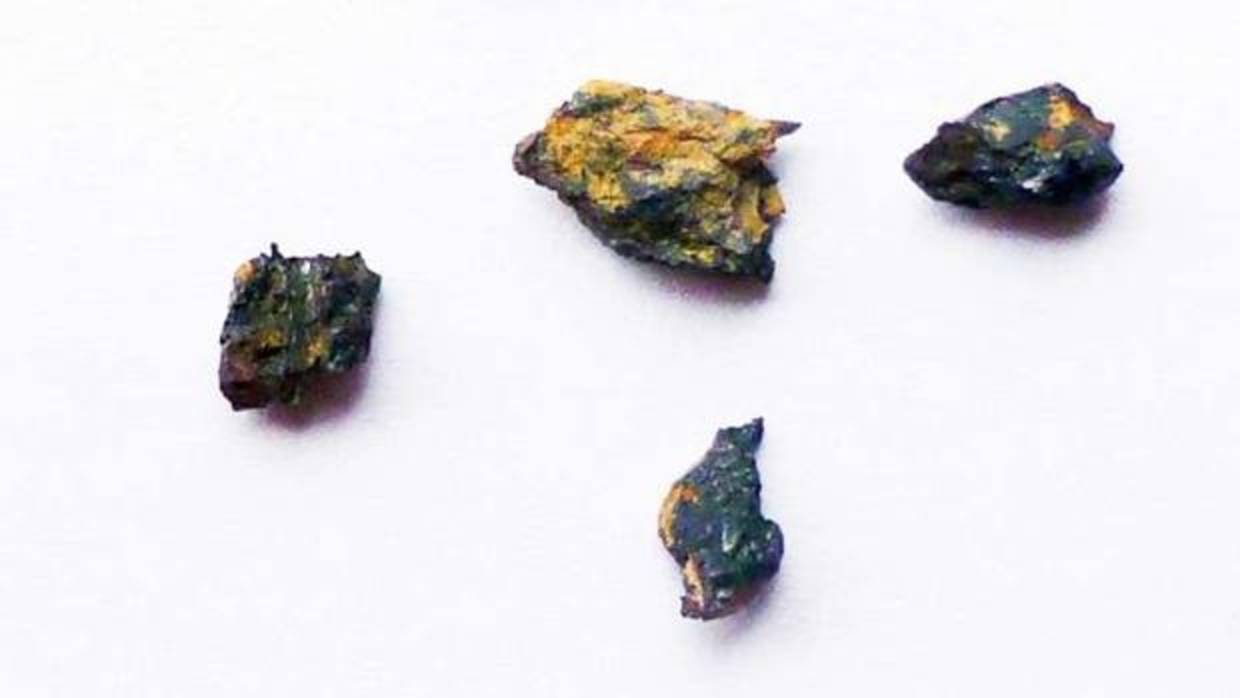 Fragmentos de Hipatia, un meteorito único