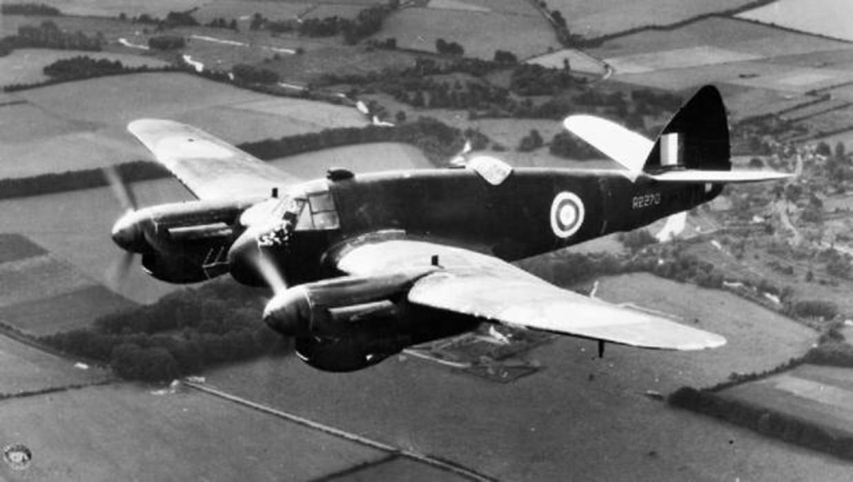 El avión de la RAF con el radar incorporado