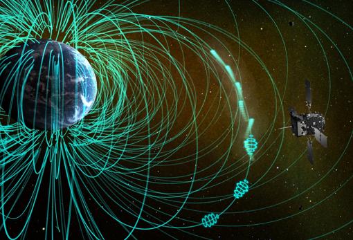 El satélite japonés ERG observó la lluvia intermitente de electrones sobre la Tierra y las ondas de coro, el fenómeno que las origina