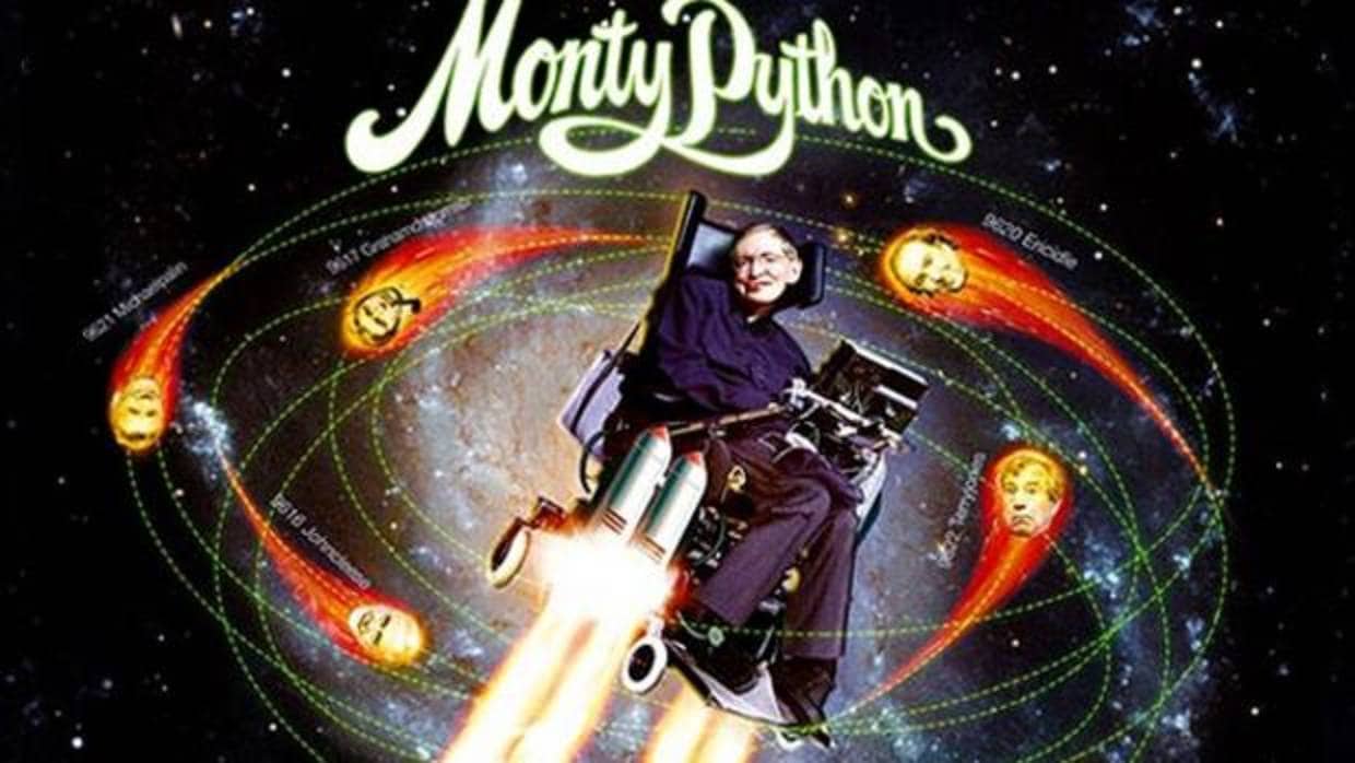 Stephen Hawking, en la portada de «Galaxy Song»