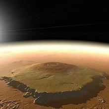 Olympus Mons, el mayor volcán del Sistema Solar