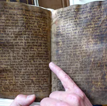 El Codex Regius, un códice islandés que contiene el poema