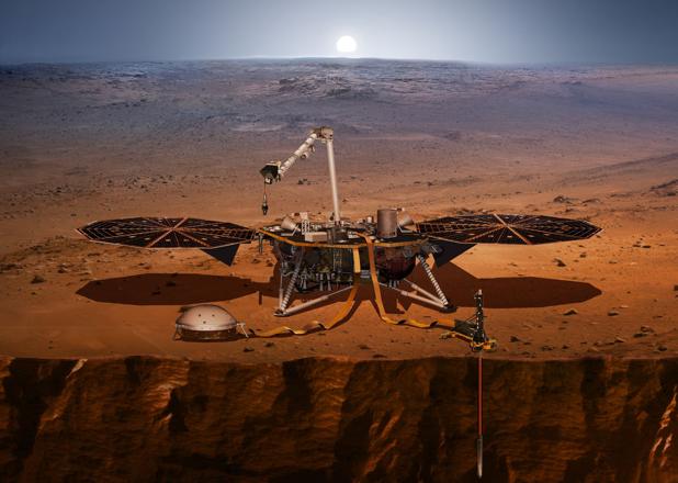 Así es «Insight», la misión que tomará el pulso de Marte