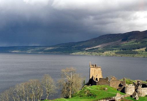 Castillo de Urquhart, junto al famoso Lago Ness