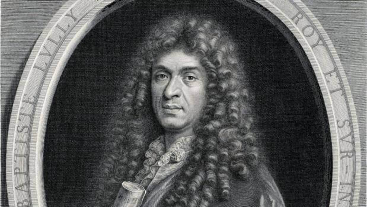 El músico florentino, Giovanni Battista Lulli (1632-1687), inventor de la batuta