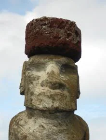 Moai con pukao