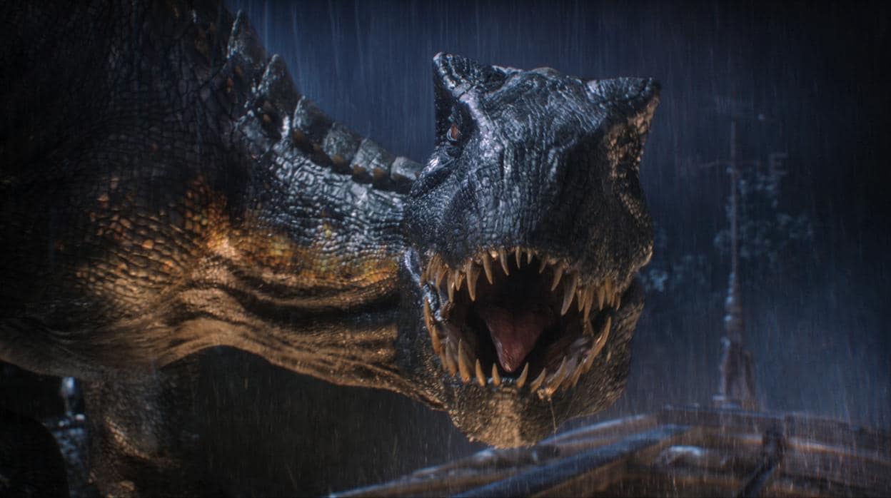 Fotograma de «Jurassic World», del director J.A. Bayona