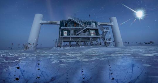 El iceCube Lab, la parte visible del observatorio de neutrinos