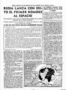 La crónica de ABC refleja cómo el vuelo de Gagarin en 1961 supuso un golpe en el orgullo estadounidense. Sus astronautas, considerados superhombres, dormían mientras un valiente soviético hacía historia.