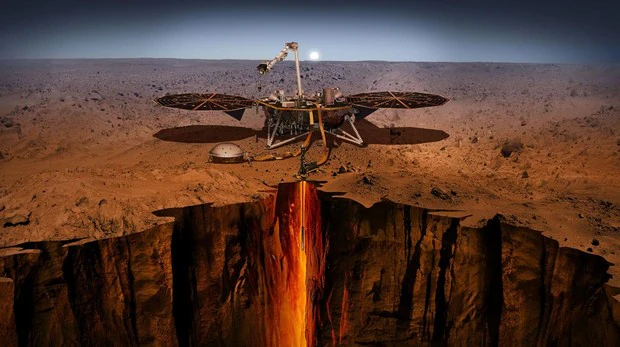 Así es InSight, la misión que tomará el pulso de Marte