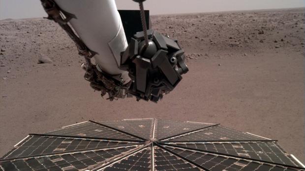 Así suena el viento en Marte, un «regalo» histórico de la misión InSight