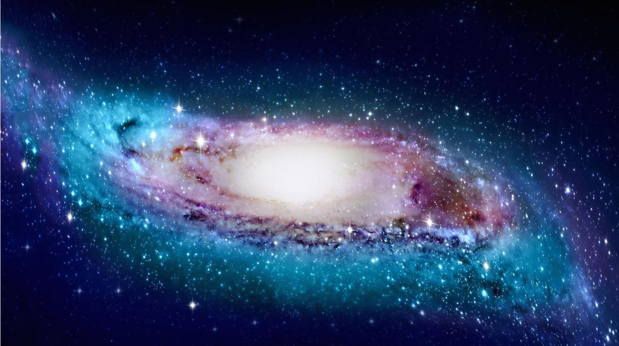 La ilustración muestra cuál sería el aspecto real de nuestra galaxia vista desde fuera