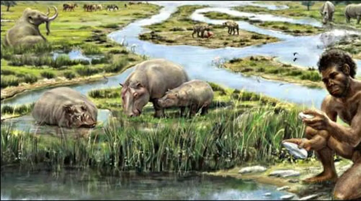 Paleopaisaje del Pleistoceno
