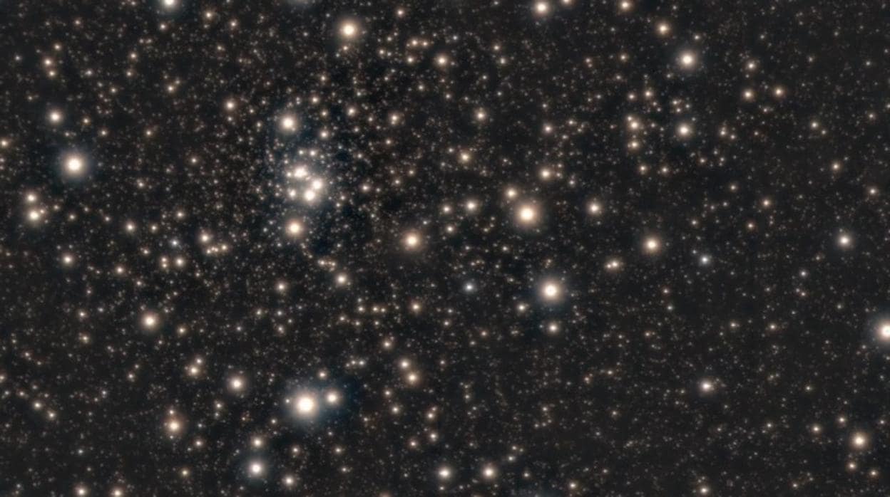 Esta es una de las extraordinarias imágenes obtenidas por los astrónomos del cúmulo estelar HP1